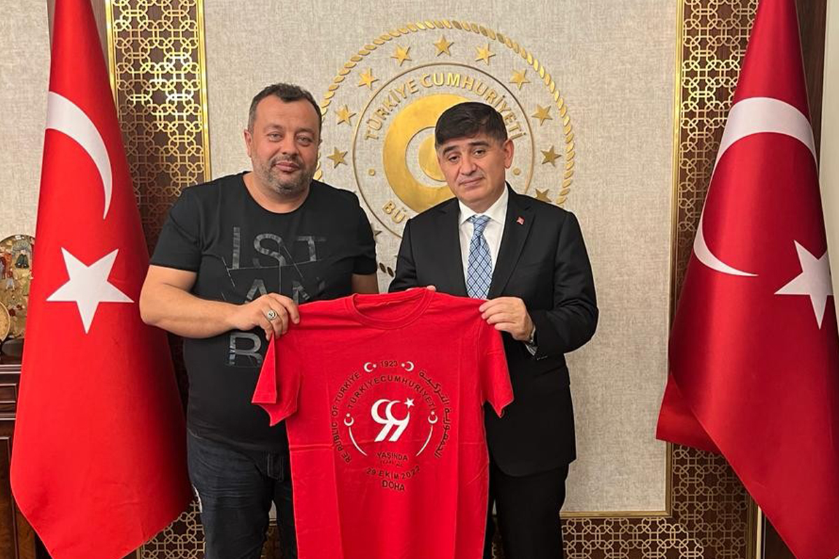 Our Ambassador Dr. M. Mustafa Göksu and our Chairman of the Board Mr. Hakan COŞKUN